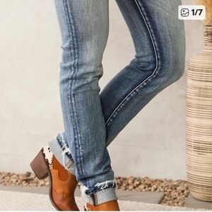 KanCan Light Blue Distressed Skinny Jeans